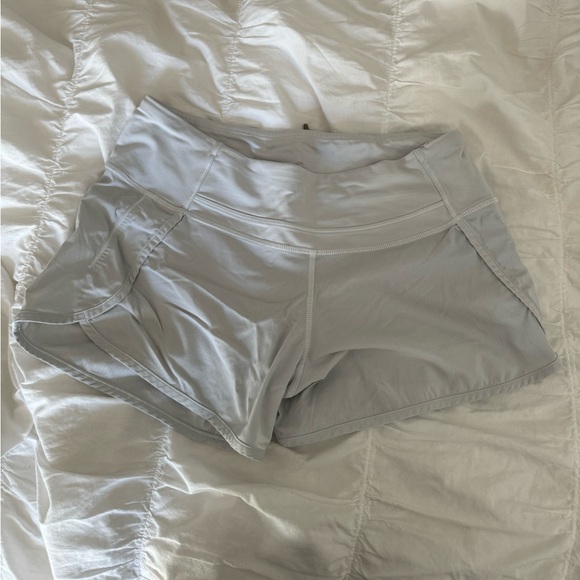 lululemon athletica Pants - lululemon athletica Light Gray Athletic Shorts